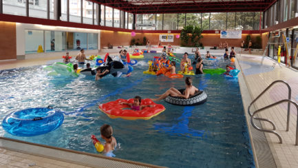Jardin Aquatique à la piscine de Thônex